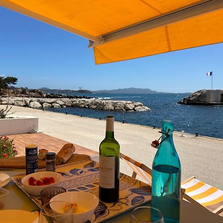Horizon Bleu Bandol : Appartement Pieds Dans L'Eau Eksteriør billede