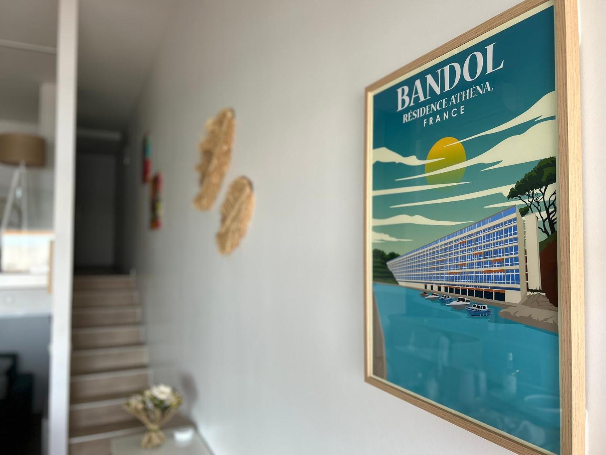Horizon Bleu Bandol : Appartement Pieds Dans L'Eau Eksteriør billede